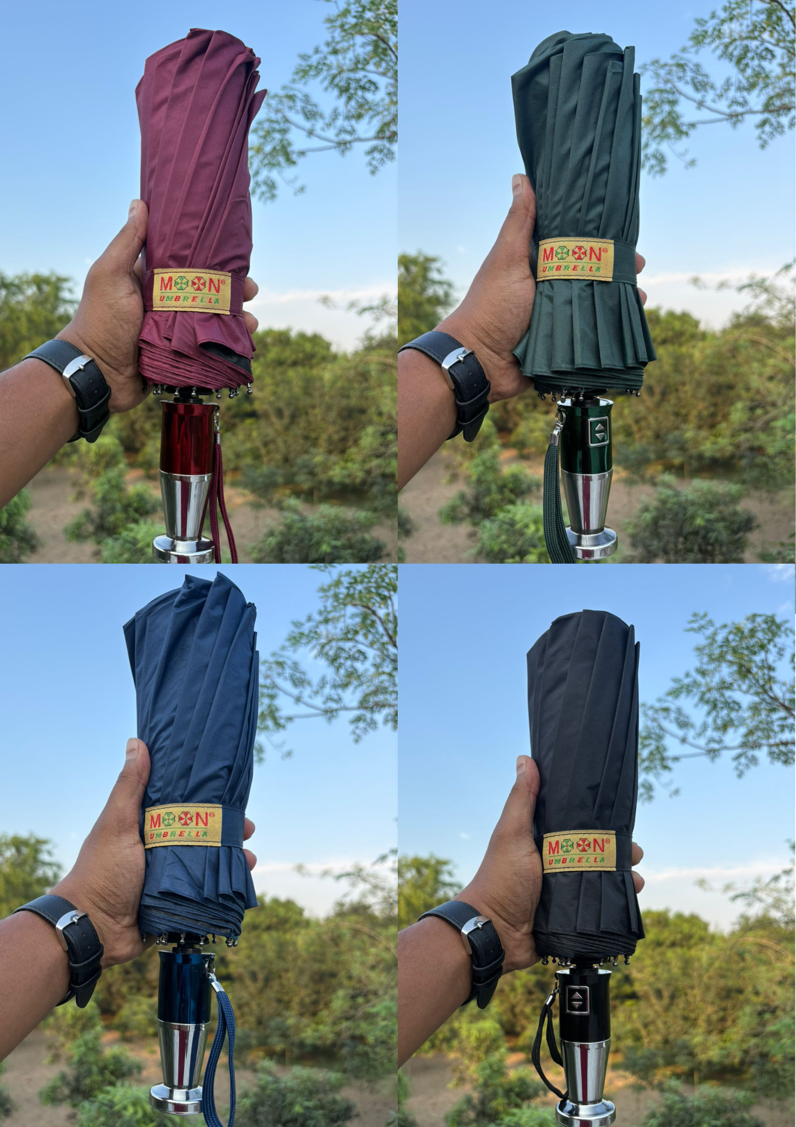 Moon 16 Stick Umbrella