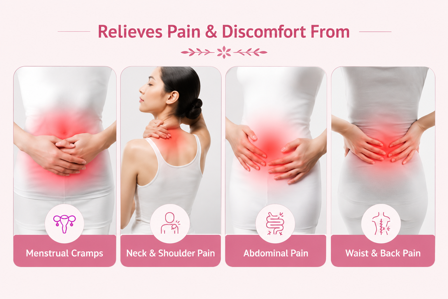 Portable Cordless Heating & Massage Belt - Image 2